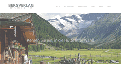 Desktop Screenshot of bergverlag.at