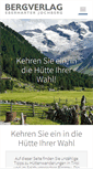 Mobile Screenshot of bergverlag.at